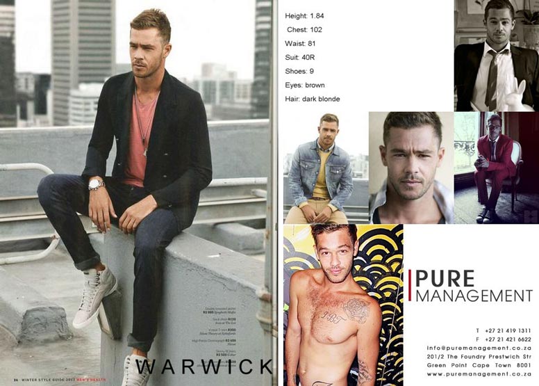 Warwick Wright compcard